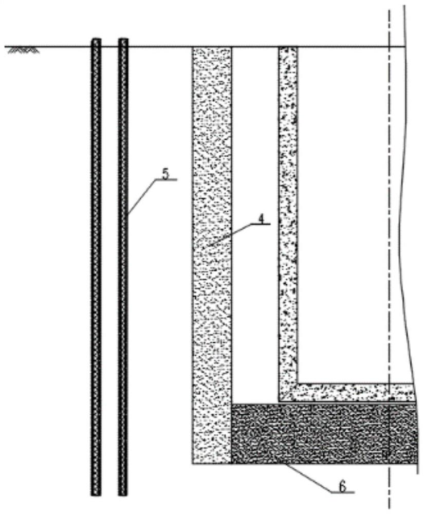 Non-excavation reverse dismantling method for ultra-deep vertical shaft