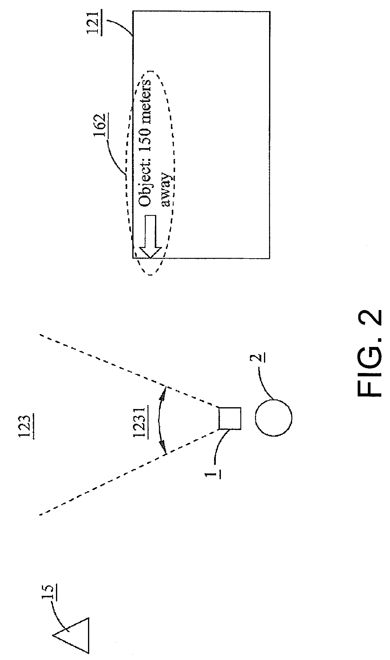 Electronic device with object indicating function and an object indicating method thereof