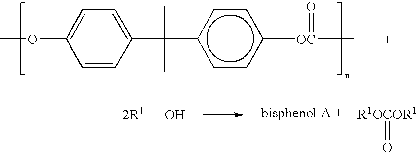 Method for depolymerizing aromatic polycarbonate