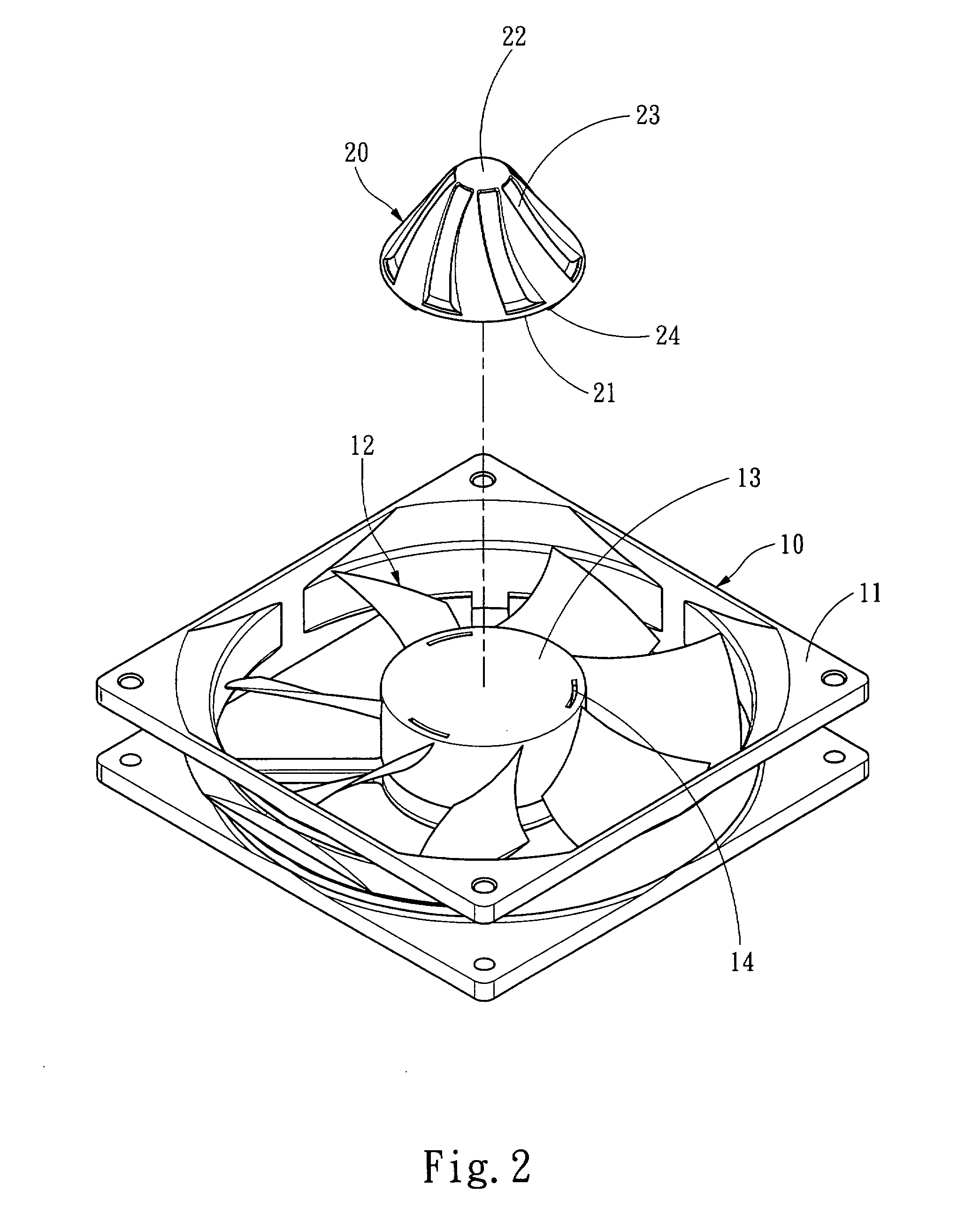 Electric fan module and airflow conduction structure thereof