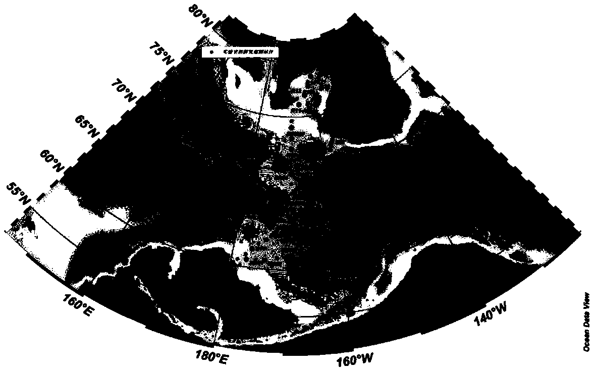 Method for observing and correcting dissolved oxygen in polar region