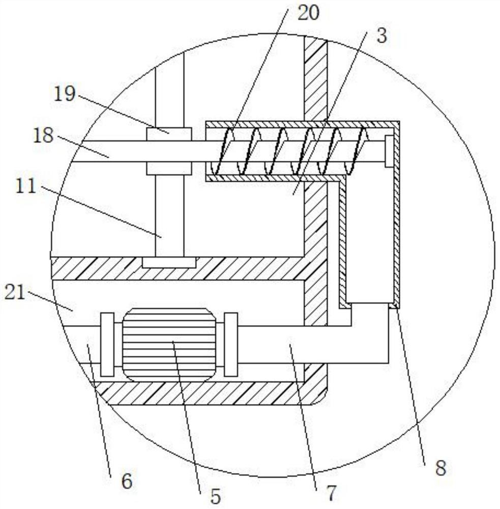 Energy-saving management device for network communication