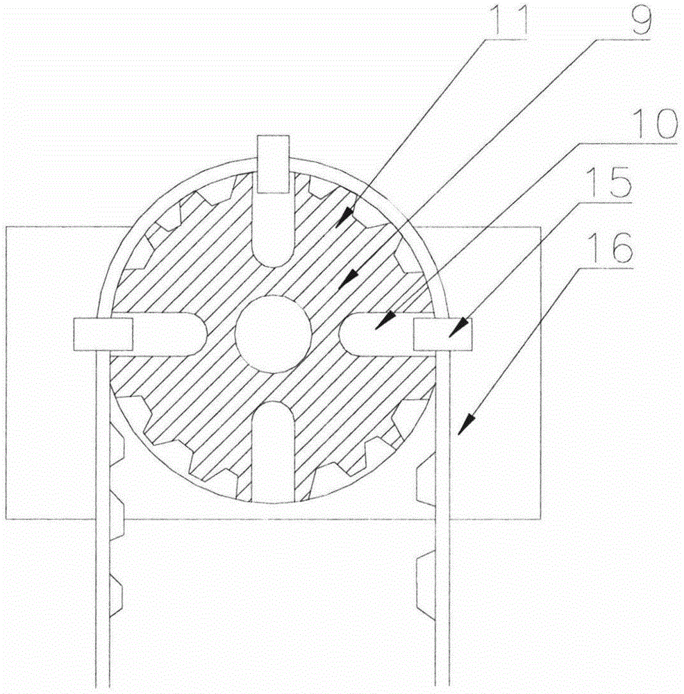 Device for carrying out water lifting irrigation by utilizing solar energy