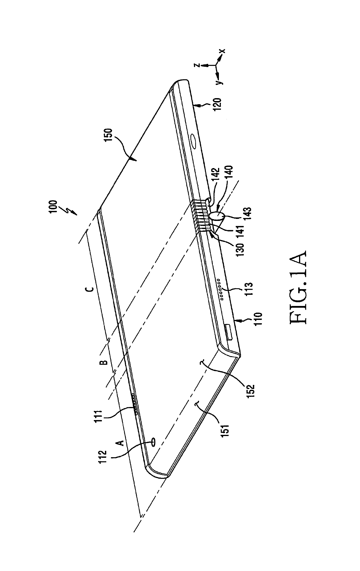 Foldable electronic device including flexible display