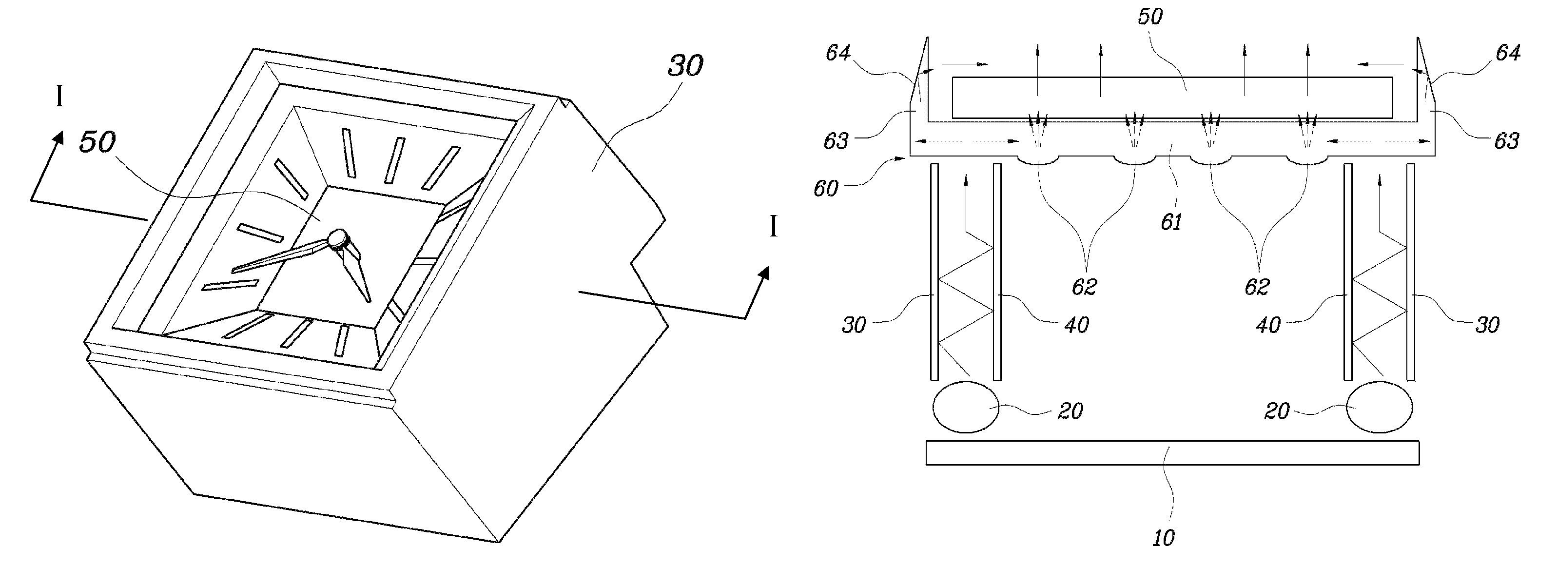 Lighting apparatus of clock for vehicle