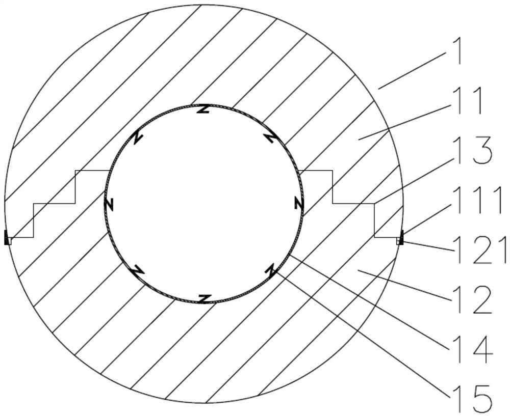 Modular heat preservation shell structure