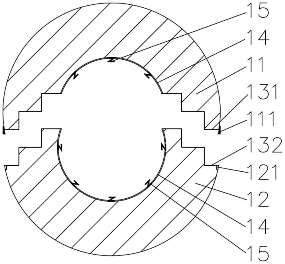 Modular heat preservation shell structure