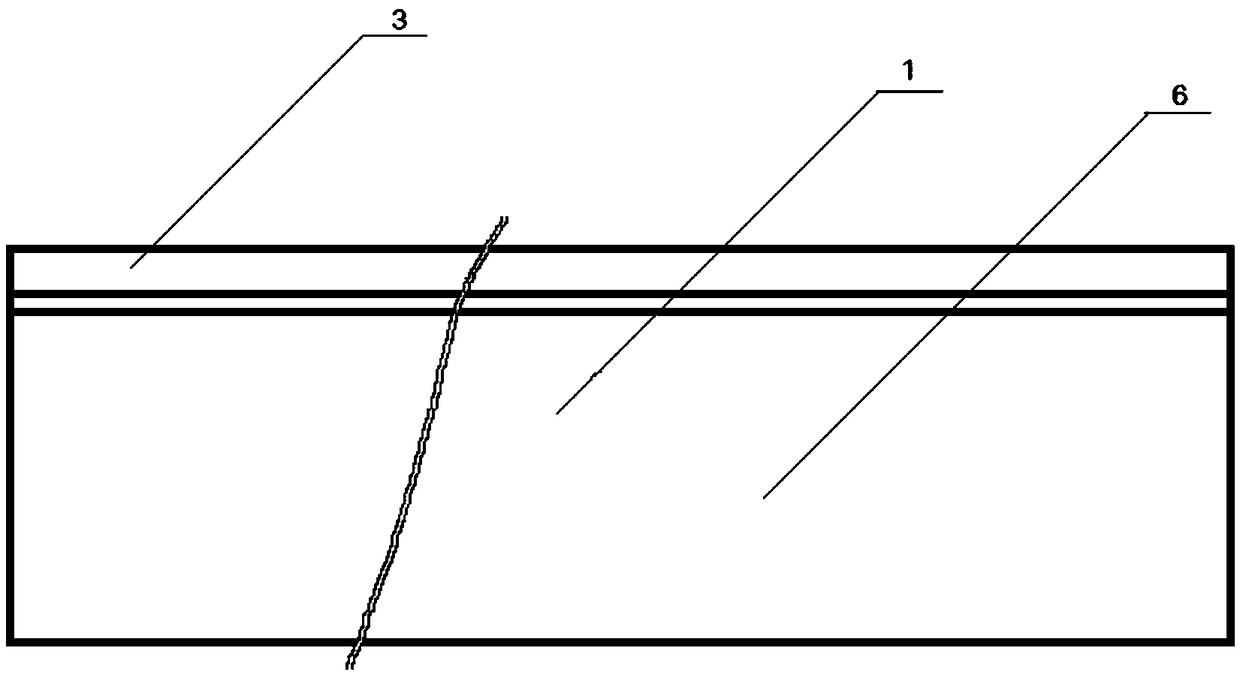 Double-arc-protrusion stone plastic internal wallboard with wood ribs