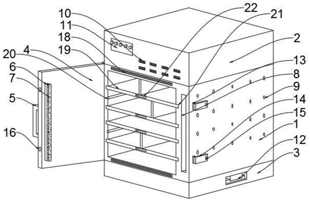 Medical data storage device and using method thereof