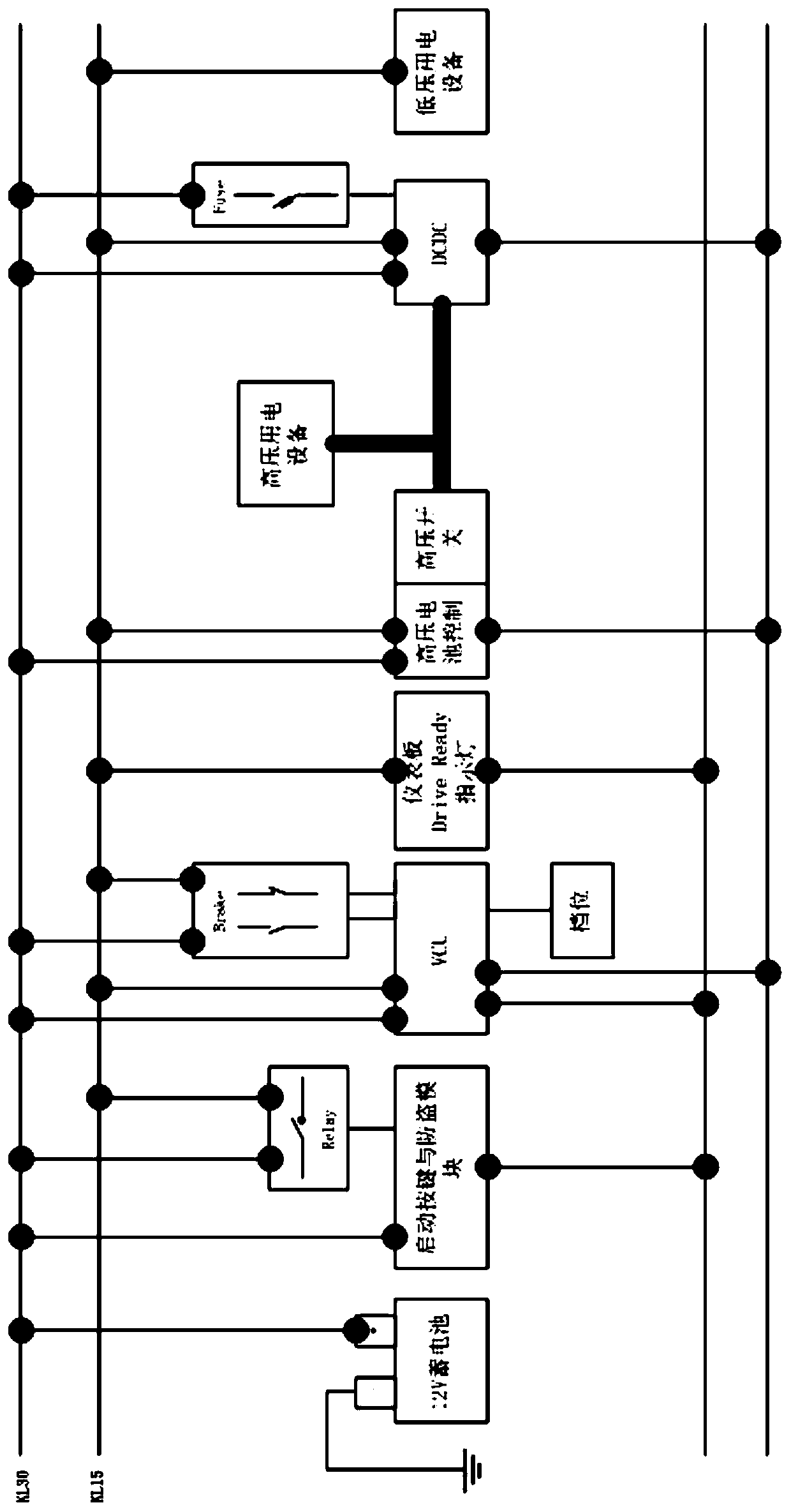 Battery electric vehicle power supply control mode