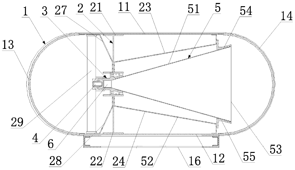 Radar antenna for ship traffic management system