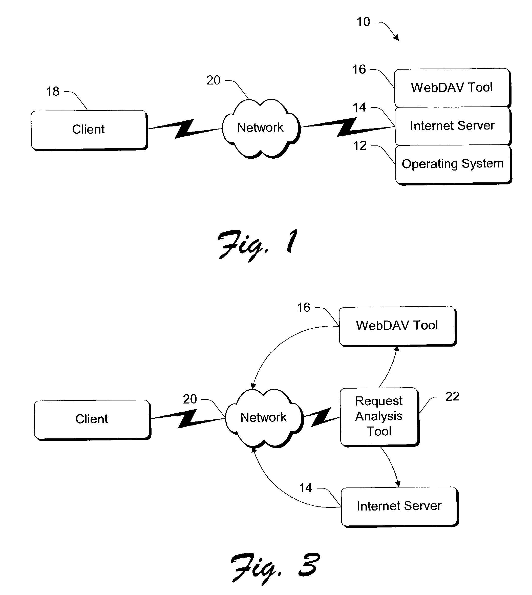 Method and system for processing HTTP requests creating a new map for an entire namespace that is associated with the request and that maps the name extension to the further content type within namespace