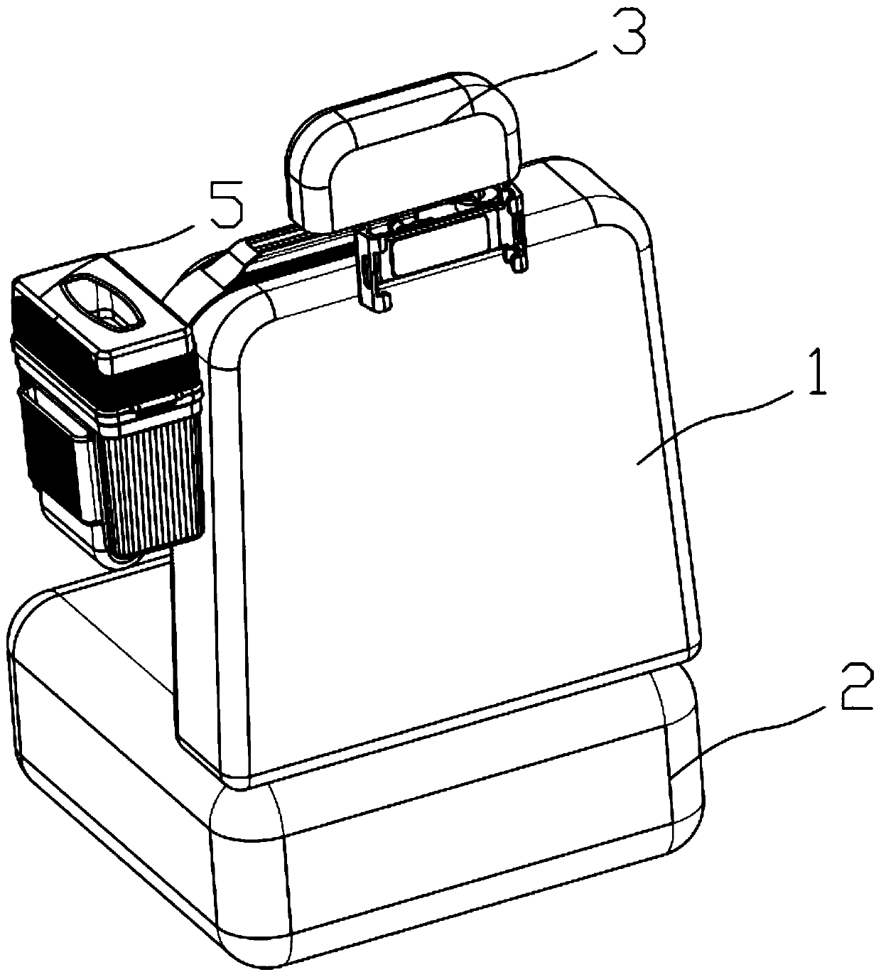 Vehicle-mounted dustbin