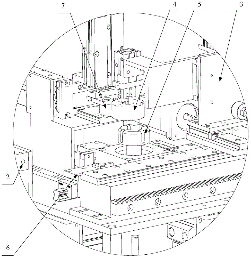 Insulation sleeve opening machine and its insulation sleeve opening device