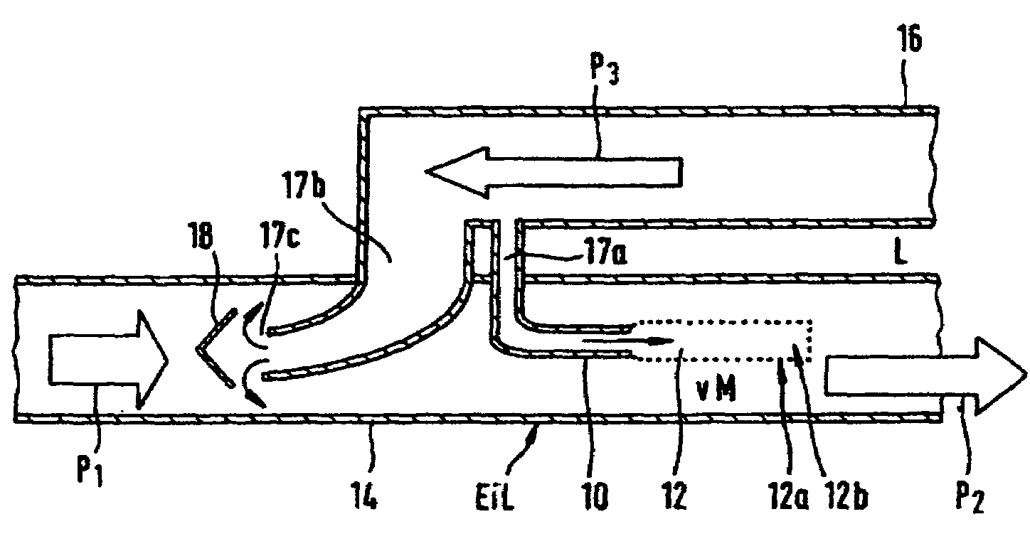 Device for determining the exhaust gas recirculation rate of an internal combustion engine