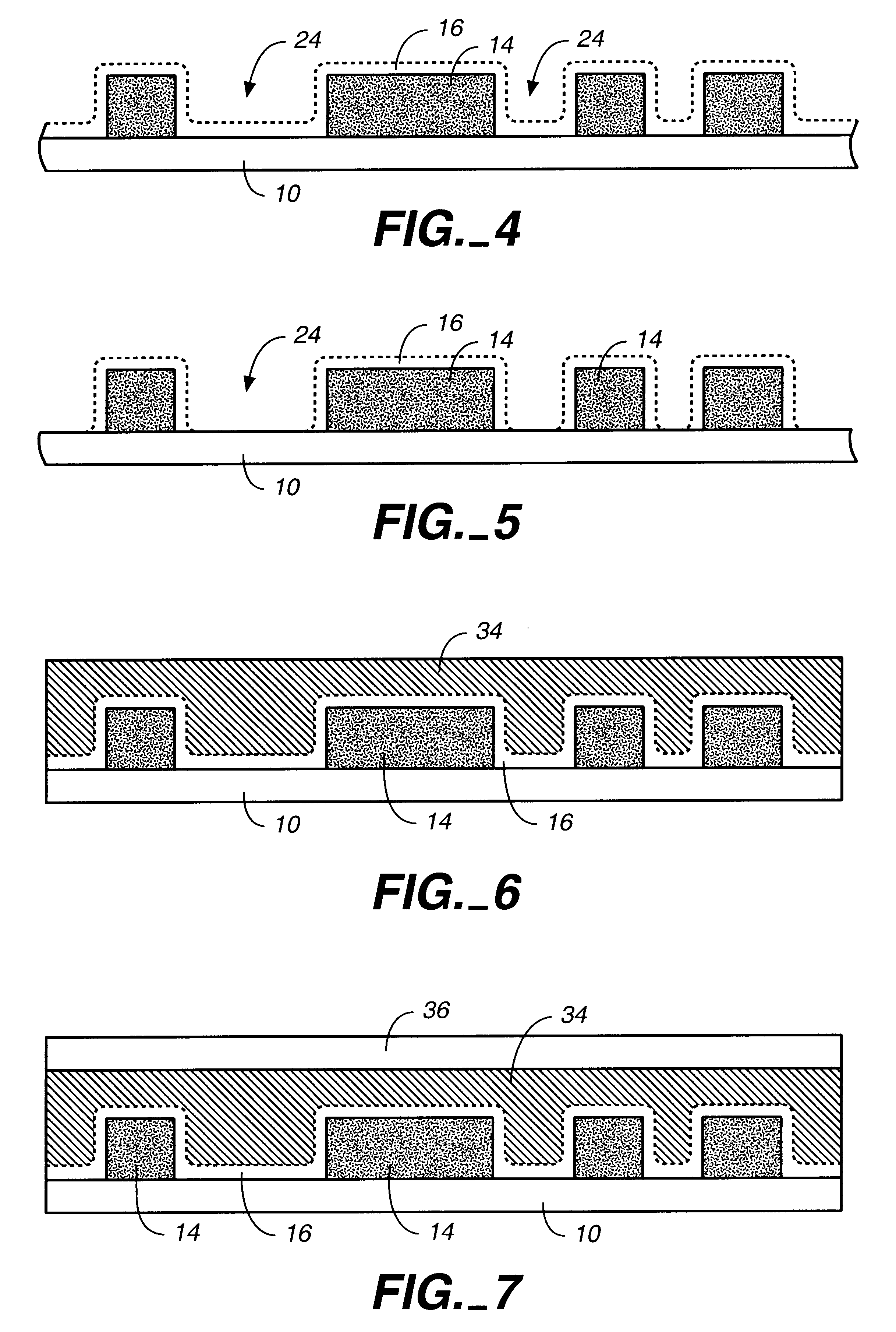 Structure and method for forming a multilayered structure