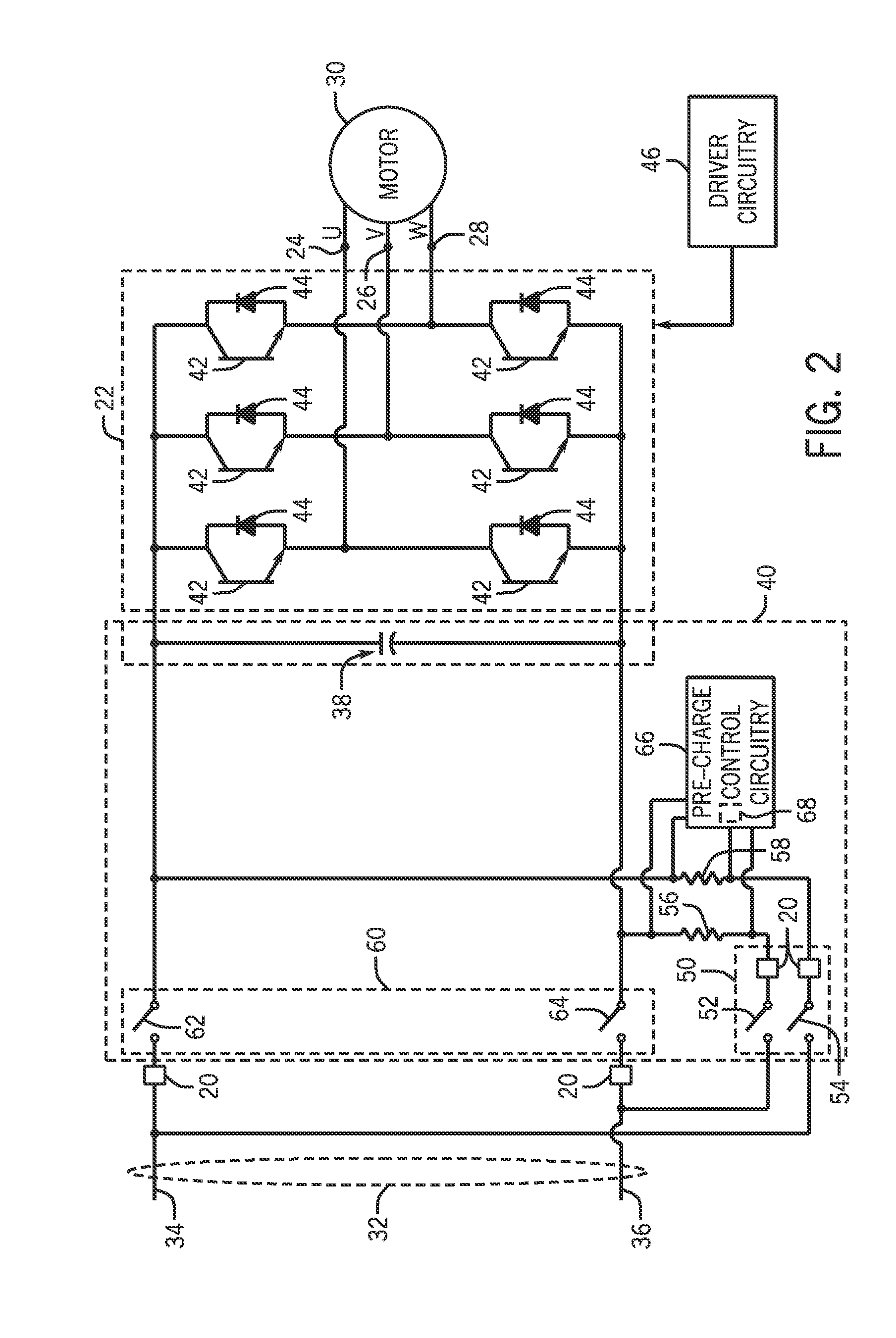 DC pre-charge circuit
