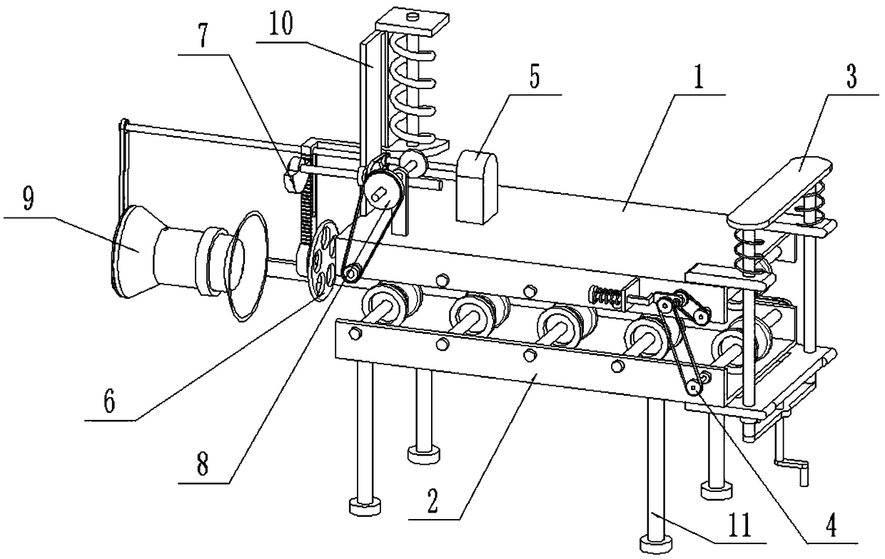 Cutting device for excess materials of plastic products