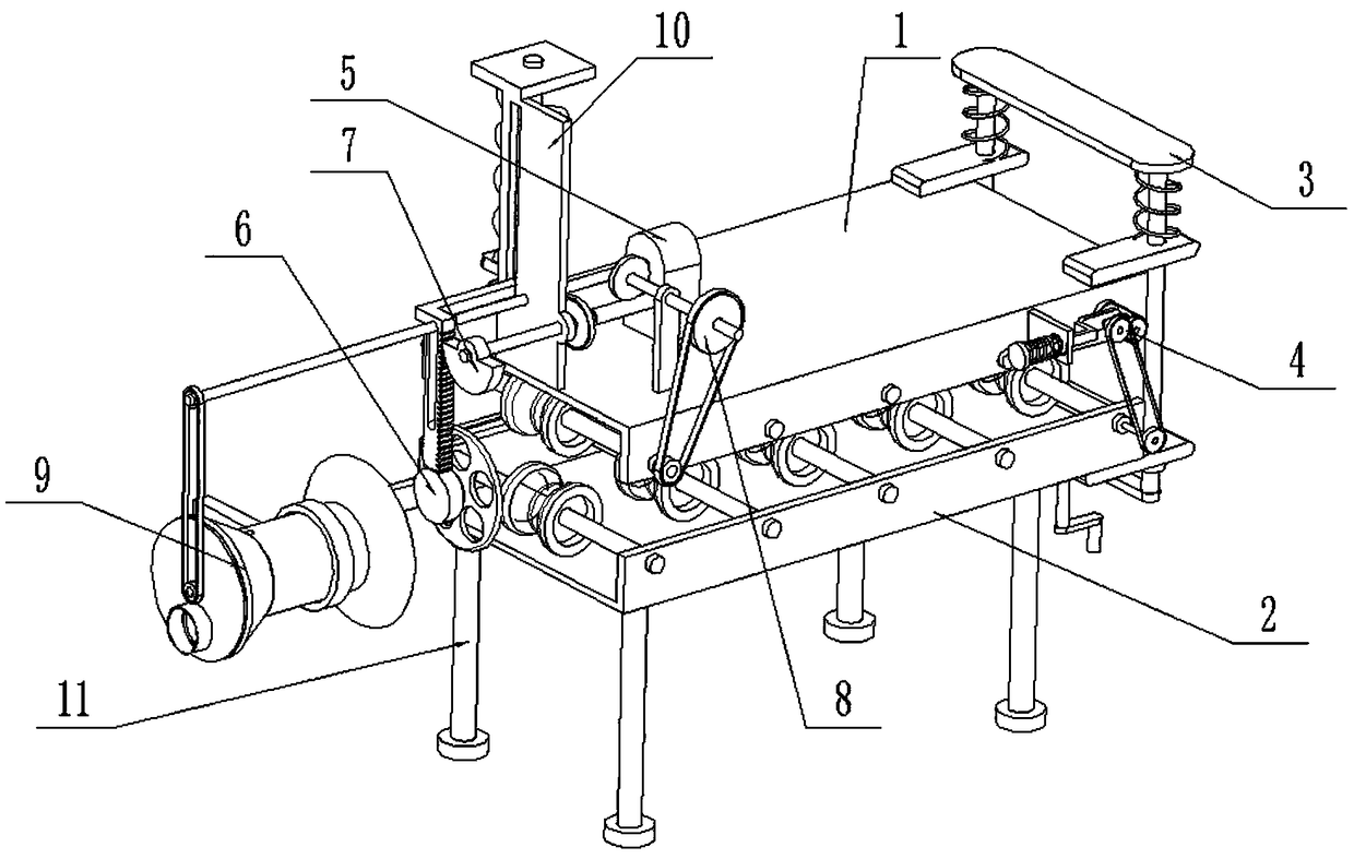 Cutting device for excess materials of plastic products