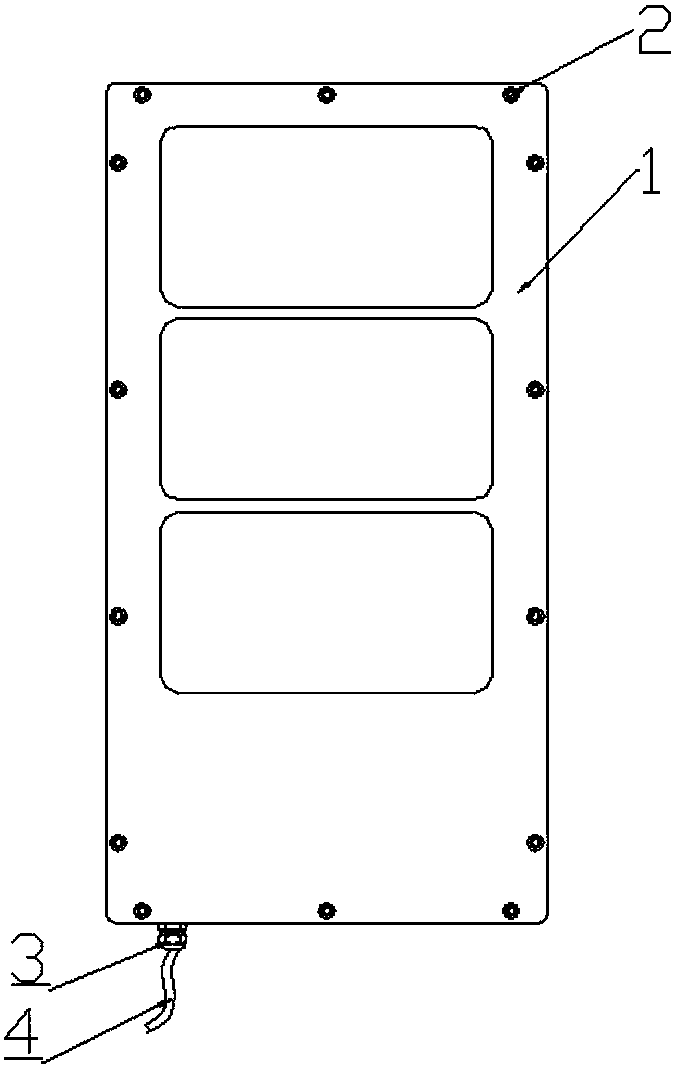 Detector employing plastic scintillator to measure alpha and beta rays