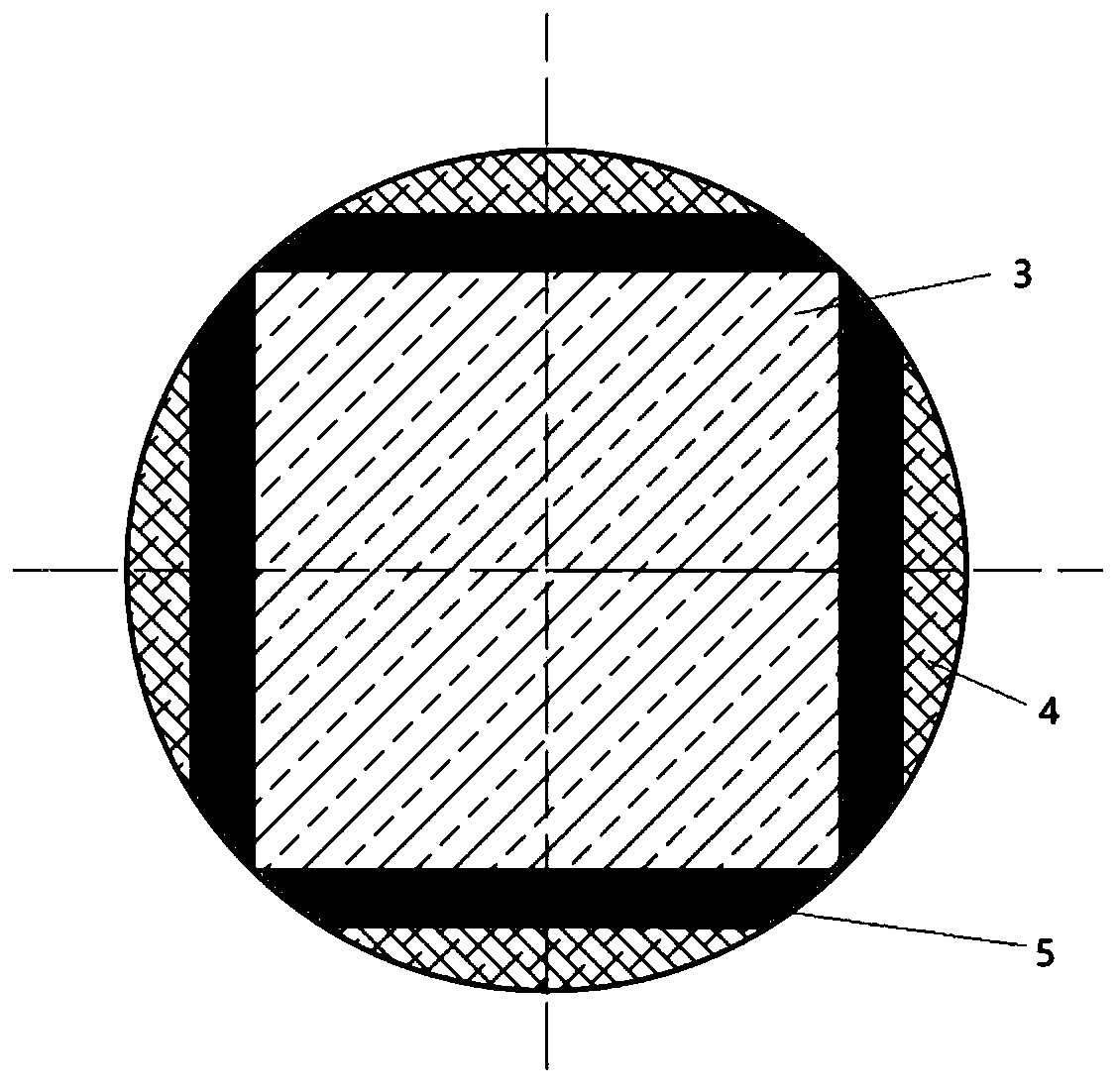 Cutting method for improving utilization rate of monocrystalline silicon rod