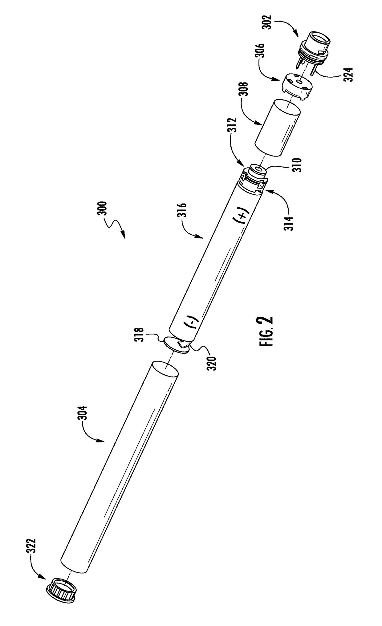 Method for assembling a cartridge for a smoking article