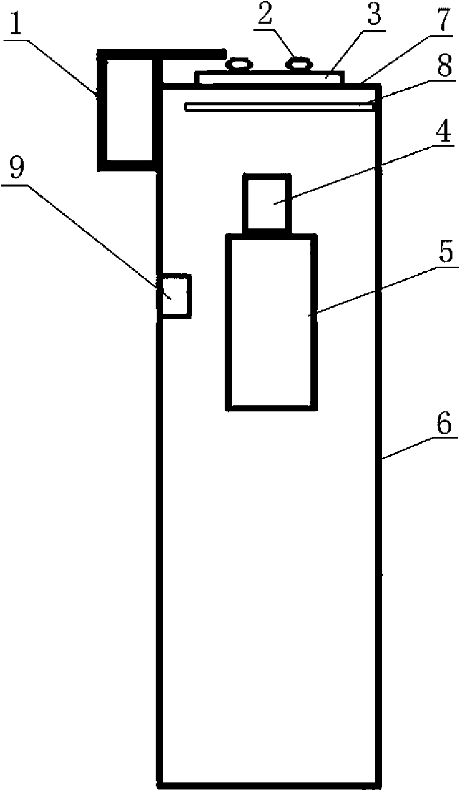 Rainfall weather phenomenon acquisition device