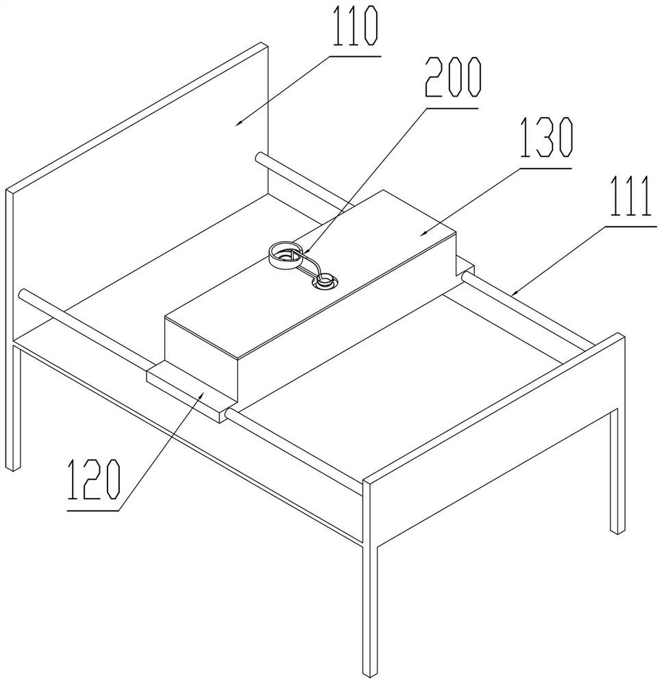 Operation nursing bed and operation method