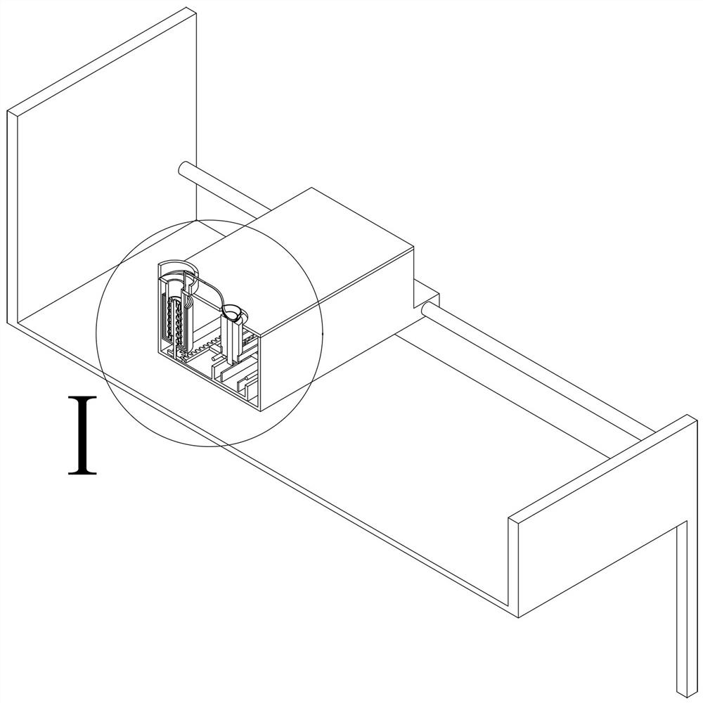 Operation nursing bed and operation method