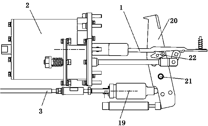 Circuit breaker trolley, switch cabinet and interlocking device of circuit breaker trolley