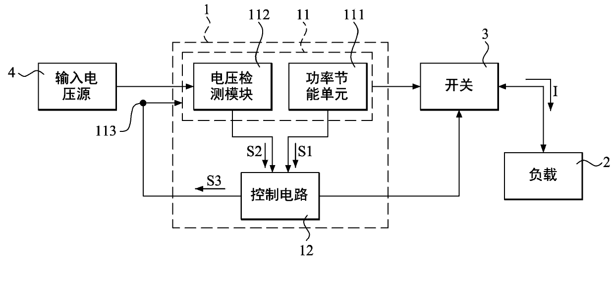 Light load current detection system