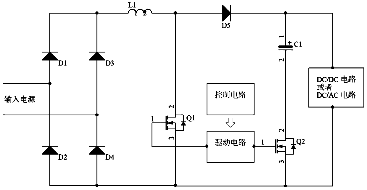 Simple soft start circuit