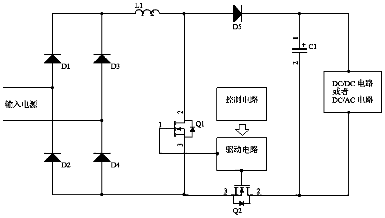 Simple soft start circuit