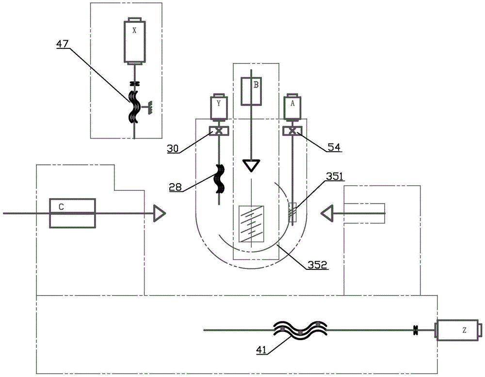 Direct-driven zero-drive complete-numerical-control spline shaft milling machine