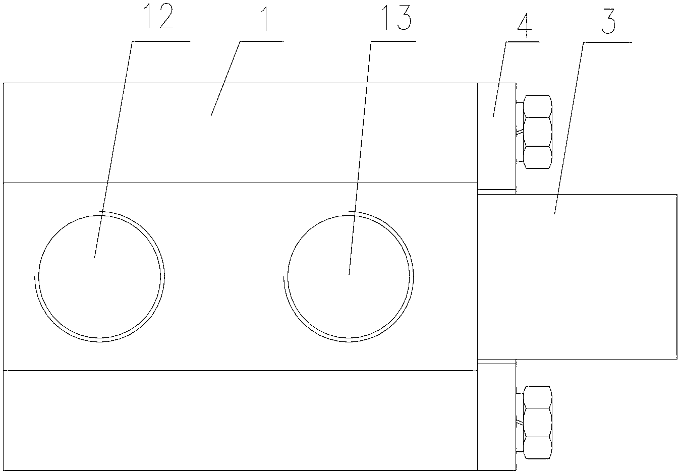 Loading valve for hydraulic part test bench