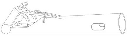 Slope and wall junction groover with righting limit