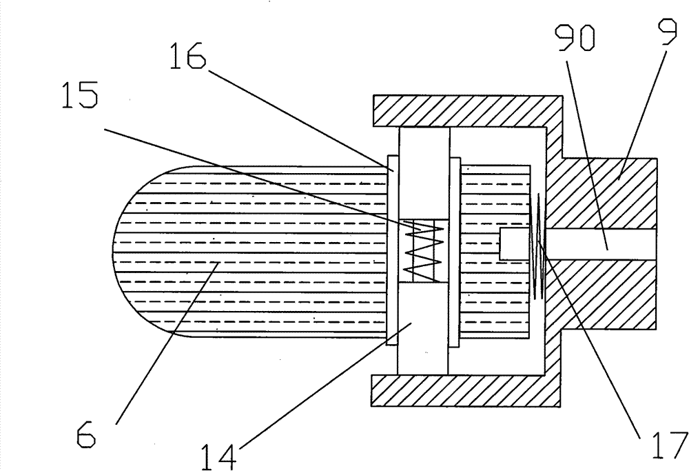 Device and method for measuring diameters of internal and external raceways of wind power bearing