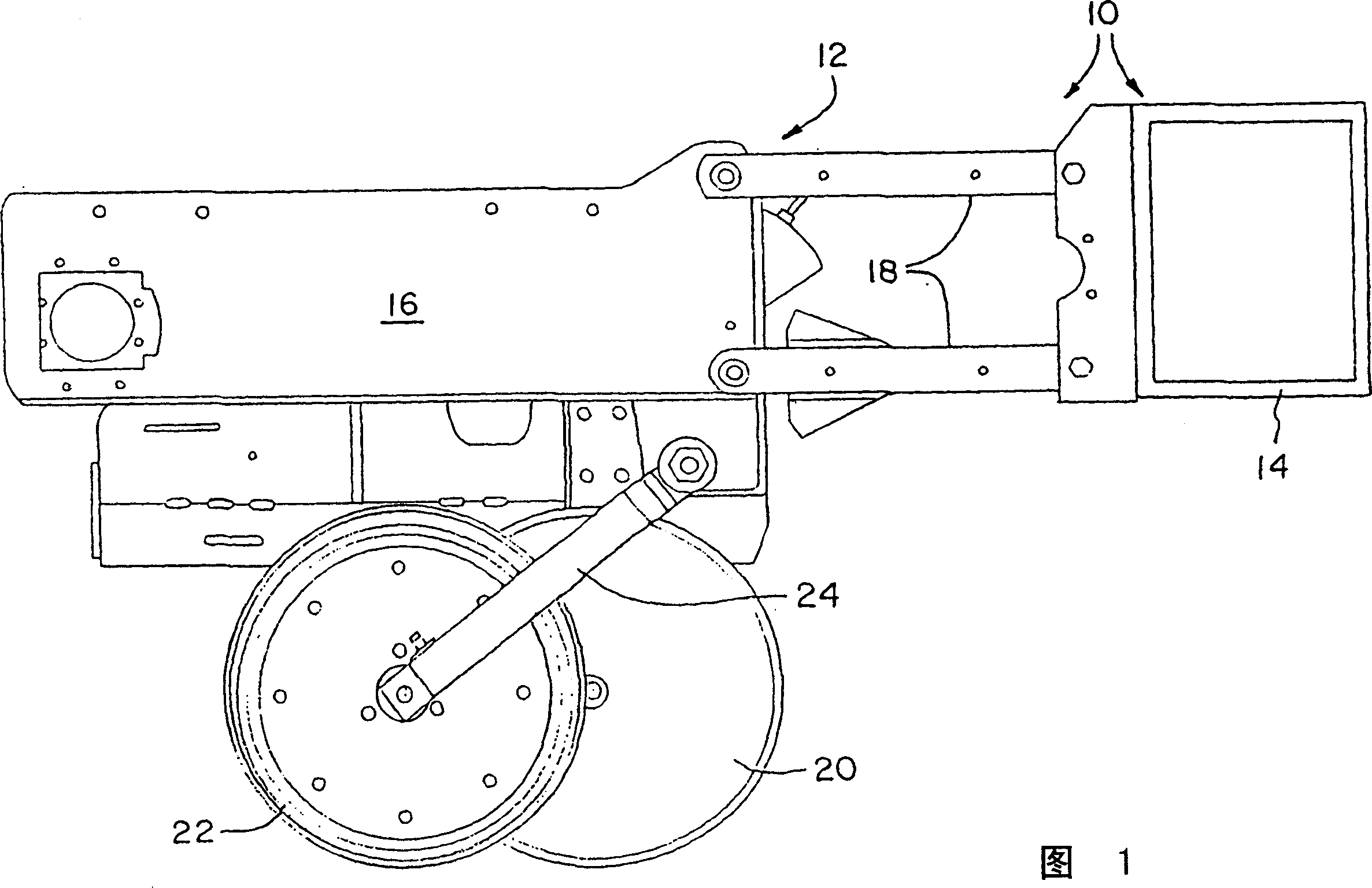 Plough open/close apparatus for agricutural machine