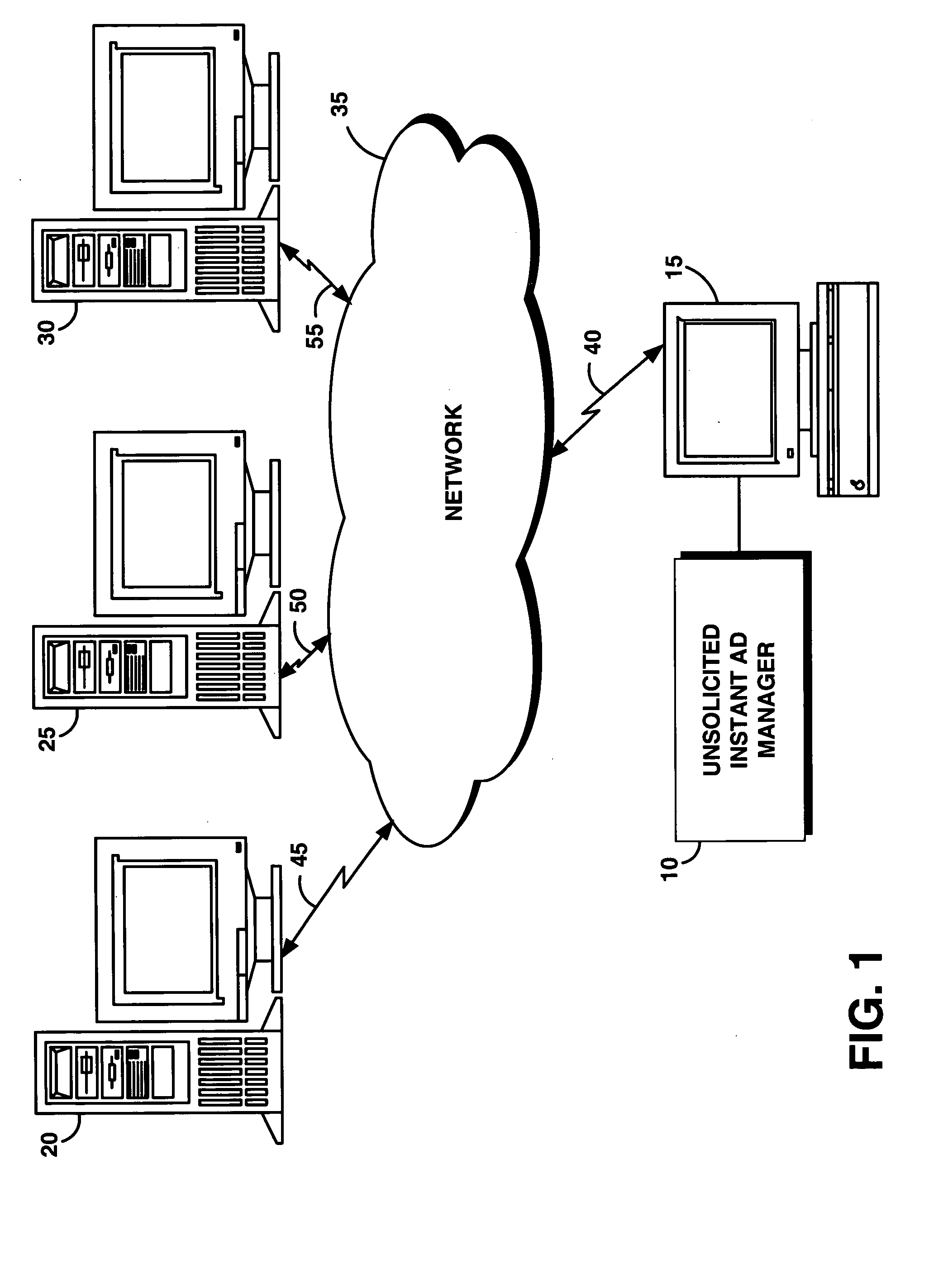 System and method for managing the display of unsolicited instant web advertisements