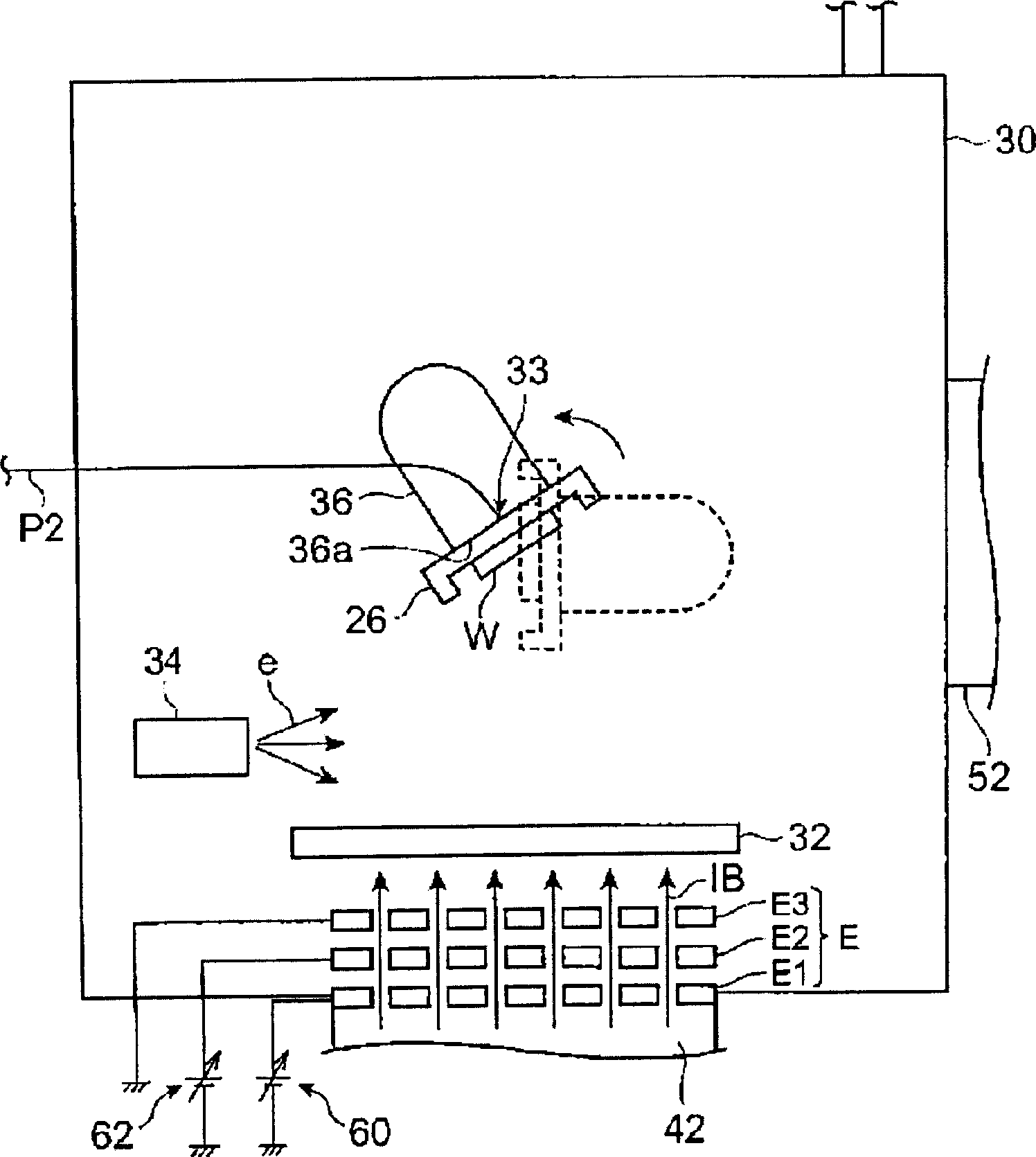Ion beam etching method and ion beam etching apparatus