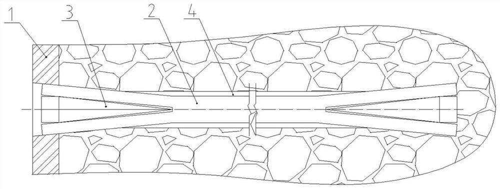 Manganese steel liner supporting chute damaged liner replacement liner assembly and its installation method