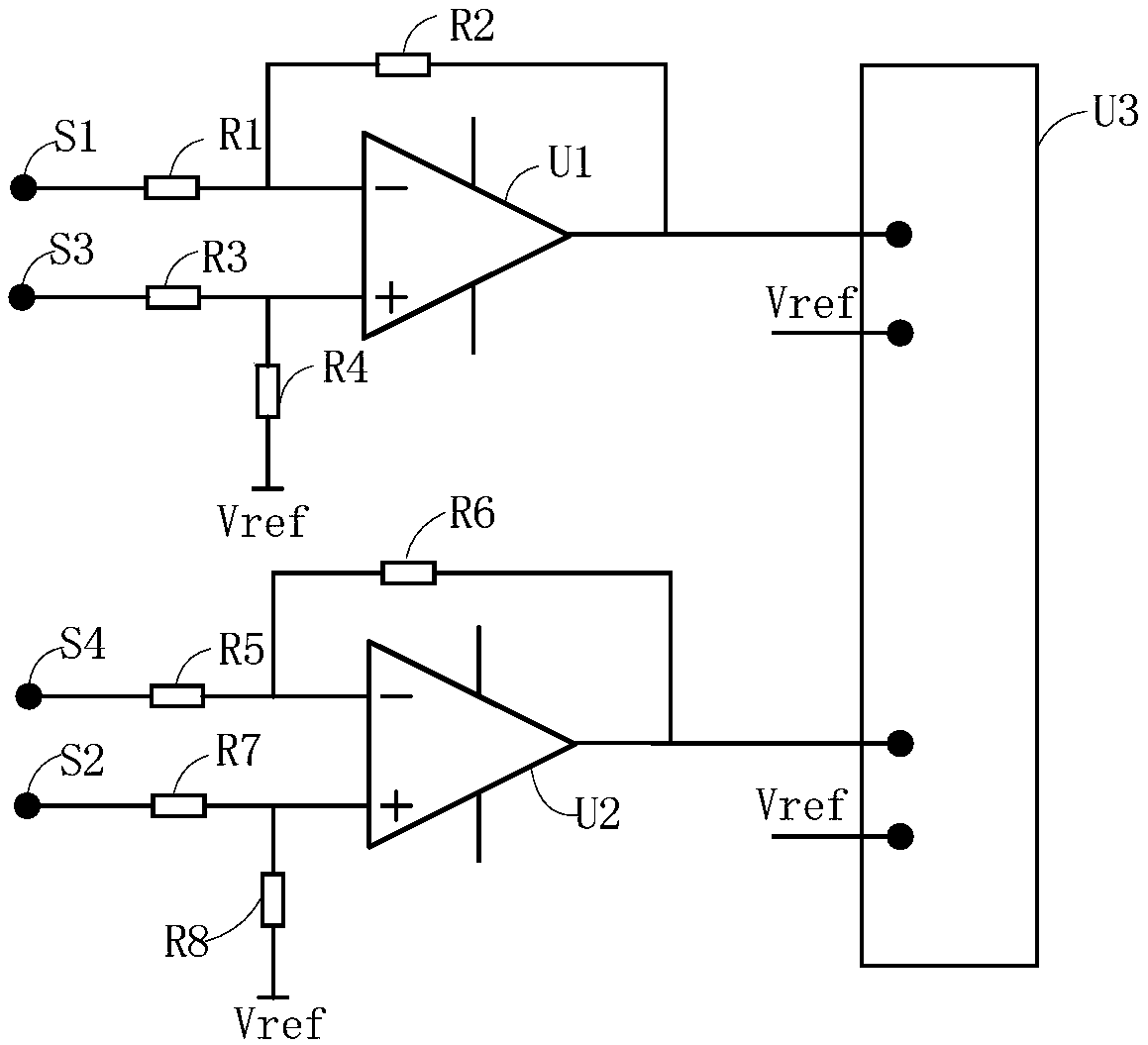Resolver output signal processing circuit, motor controller and automobile
