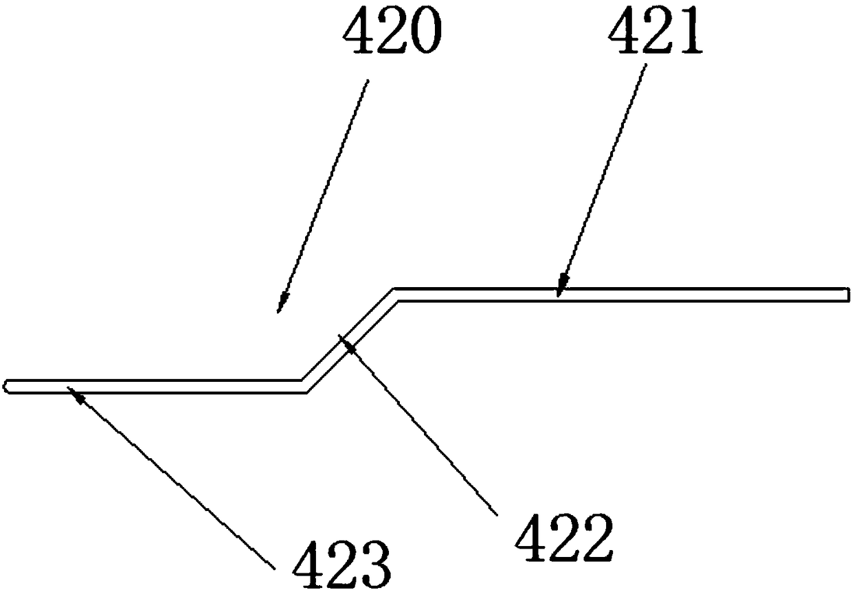 Installation structure of door and window auxiliary frame and door and window outside frame