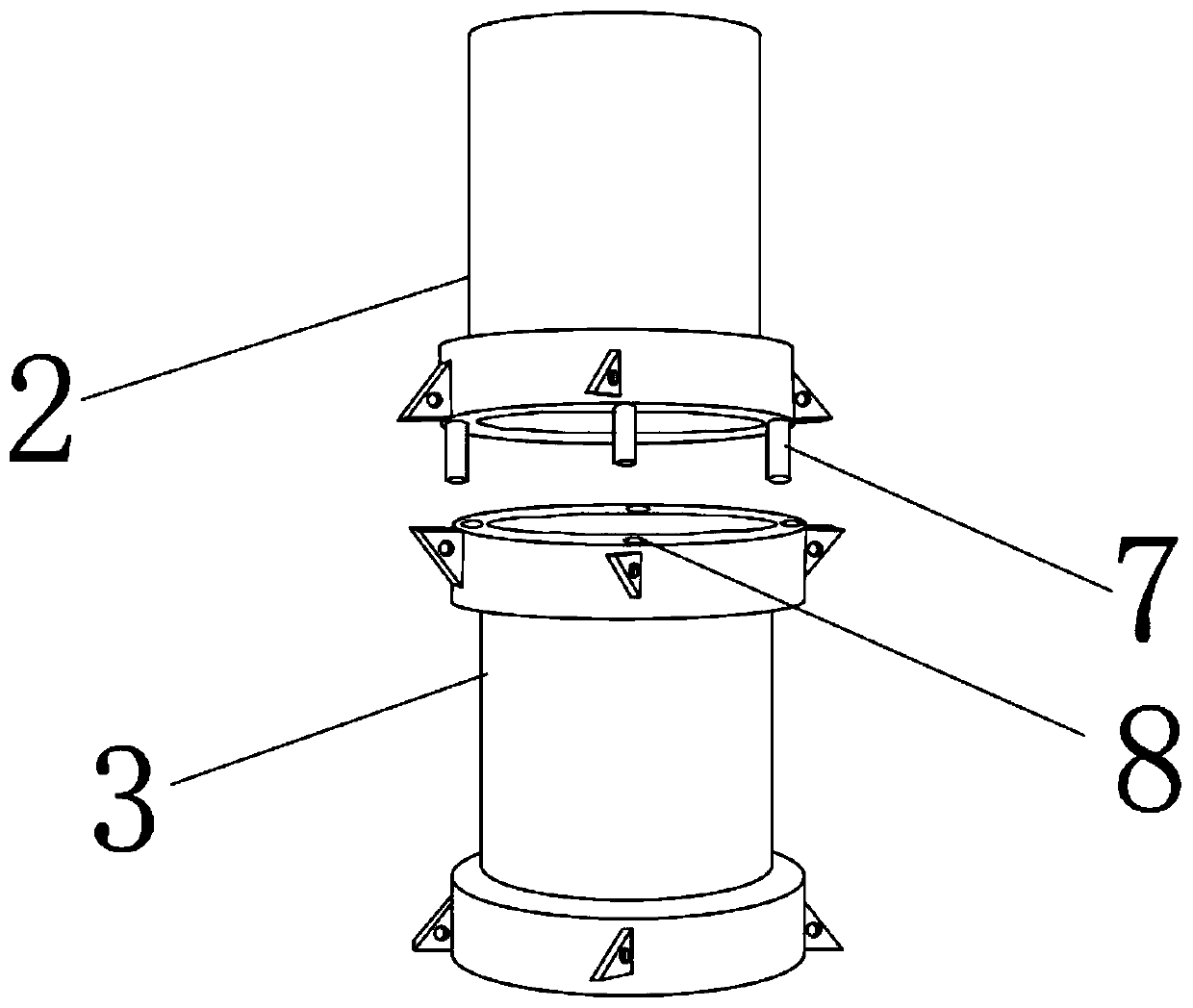 Central-suction type vaporization furnace