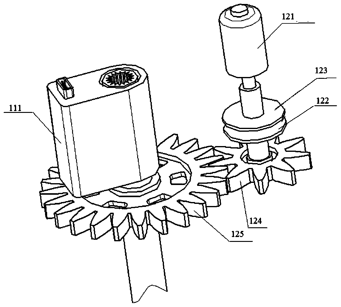 A new type of steering mechanism and its control method capable of realizing part of the steering-by-wire function