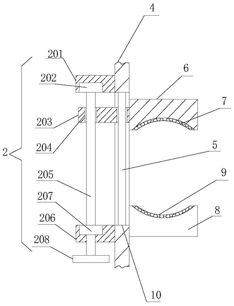 Sales display device for fire-fighting equipment