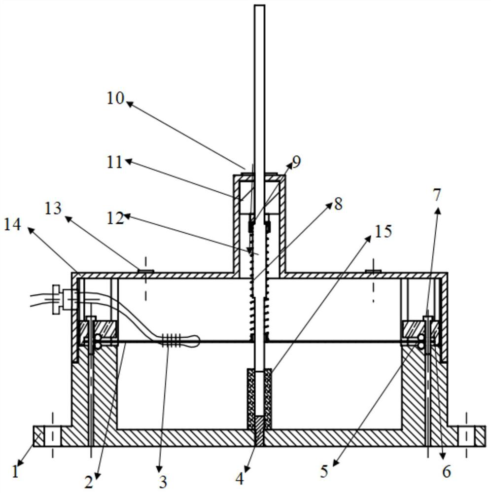 Fiber grating displacement sensor