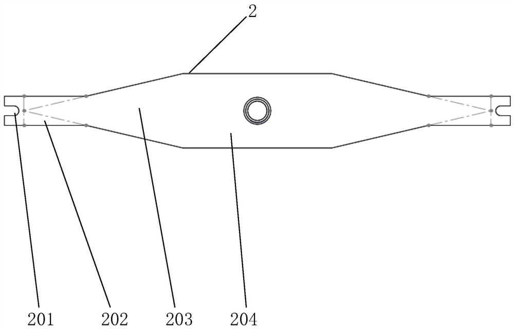 Fiber grating displacement sensor