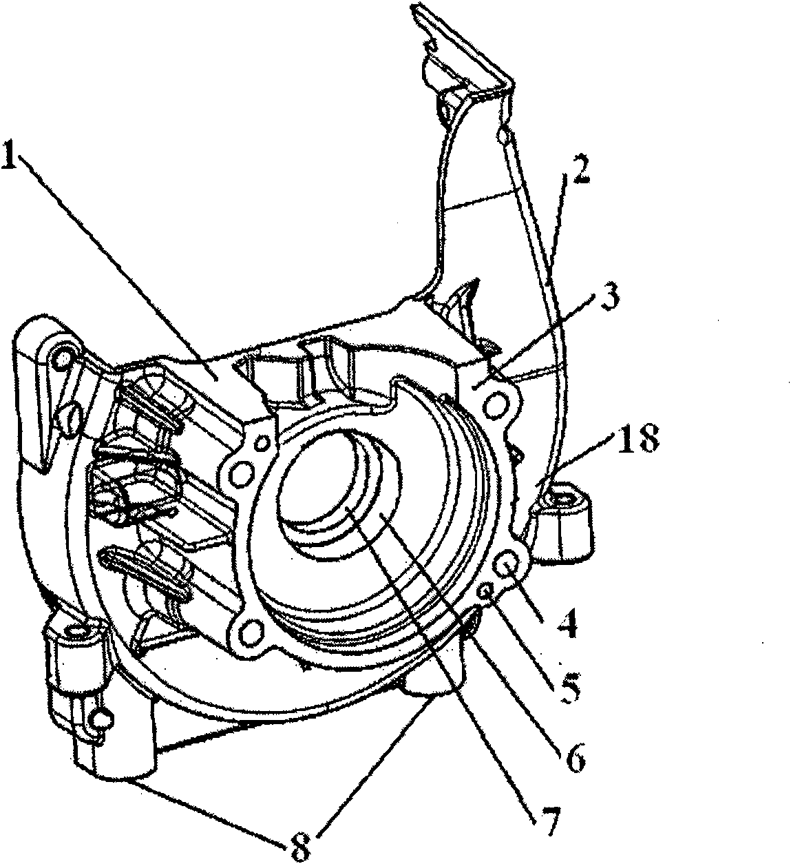 Fixture positioned by the machined surface itself of the workpiece and operation method thereof