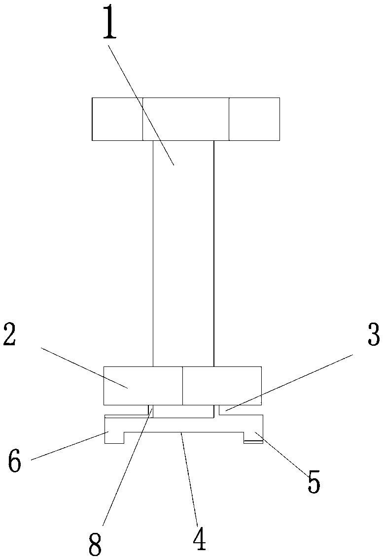 Convenient type mounting part